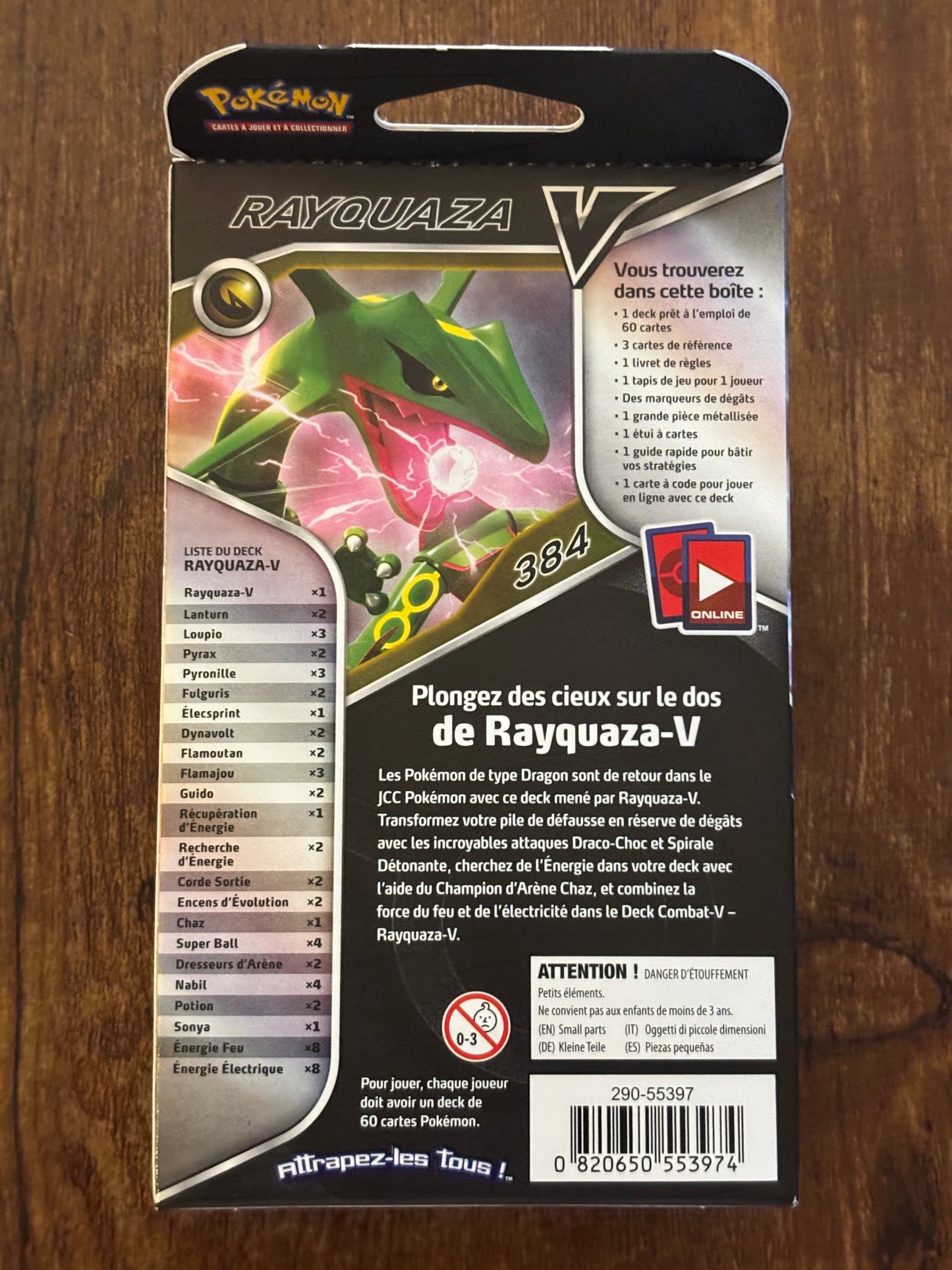 Deck de Combat Rayquaza V