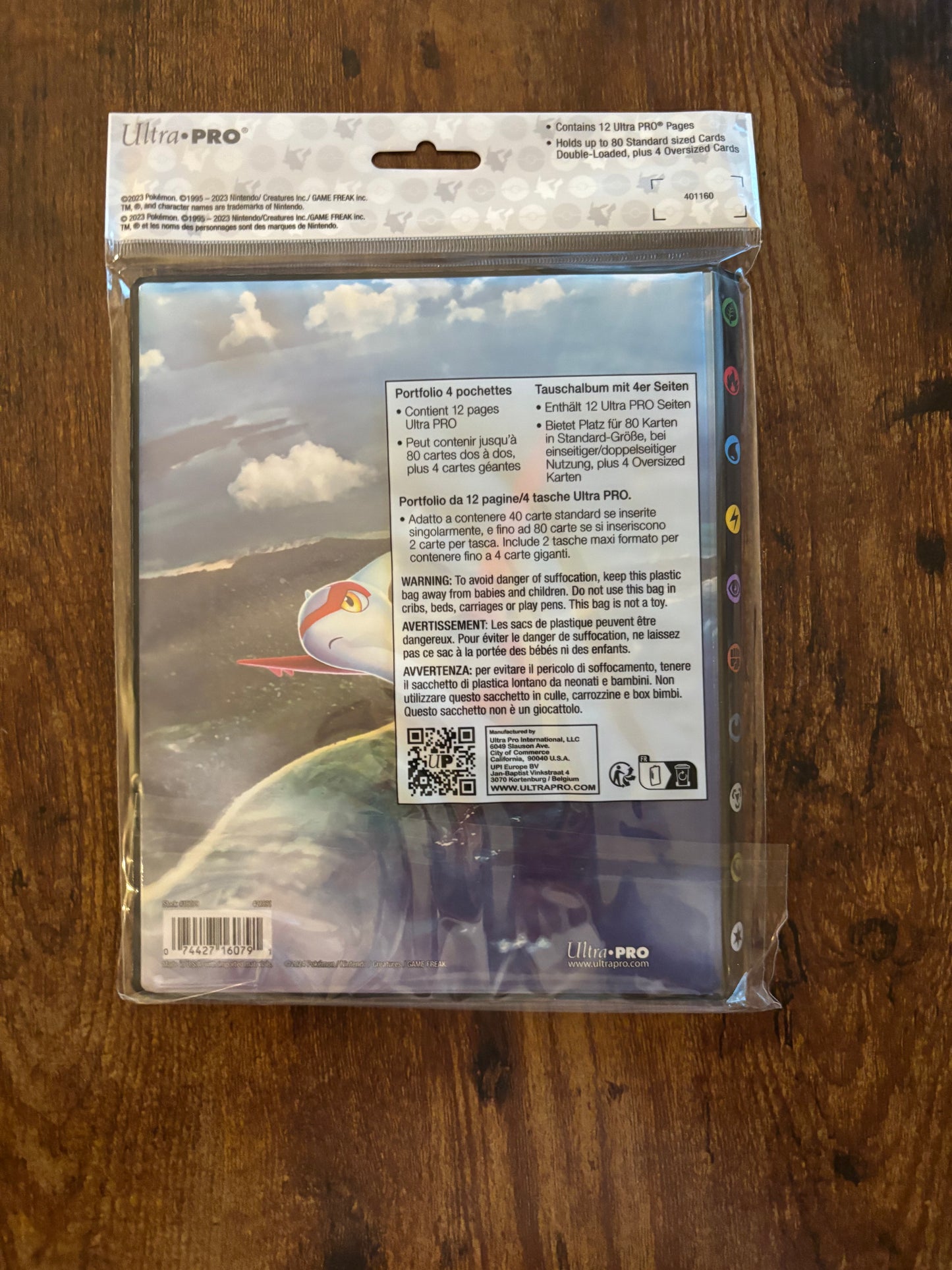 Portfolio Pokémon format A5